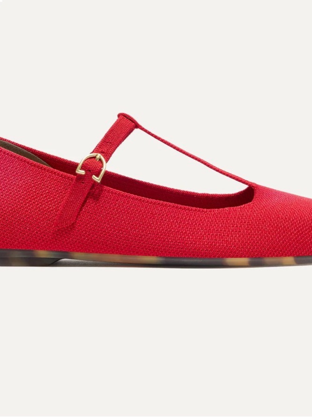 Rothy's Red T-Strap Flats - Picture 4 of 14